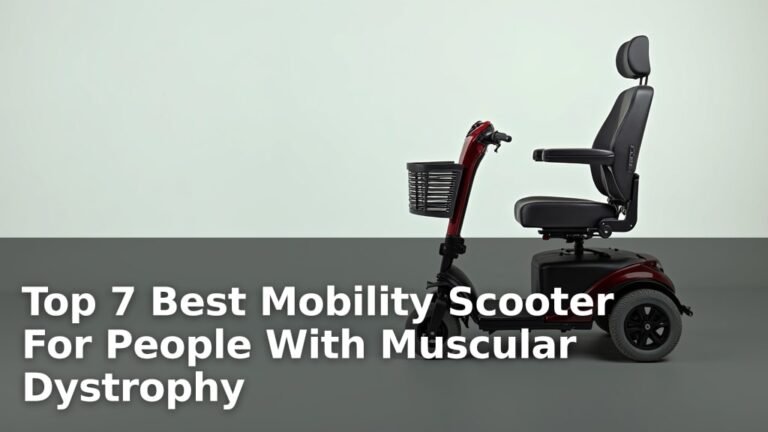 Top 7 Best Mobility Scooter For People With Muscular Dystrophy