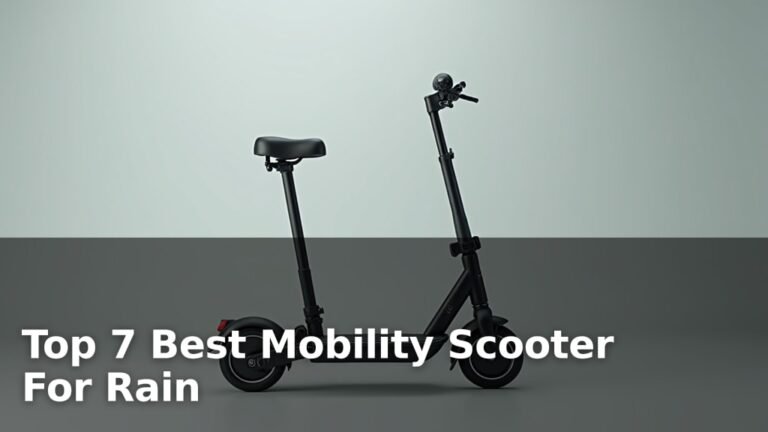 Top 7 Best Mobility Scooter For Rain