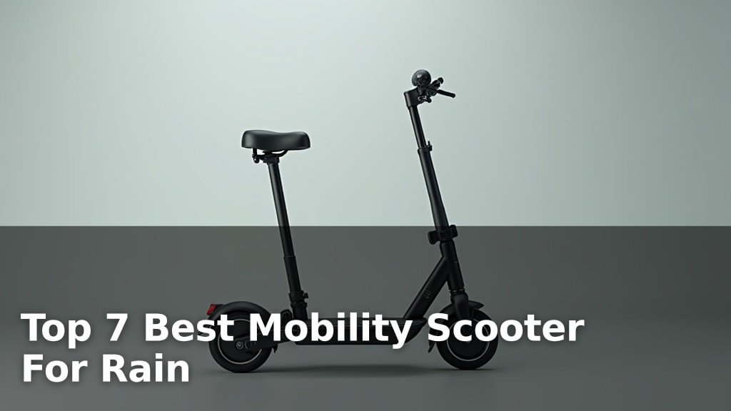 Top 7 Best Mobility Scooter For Rain