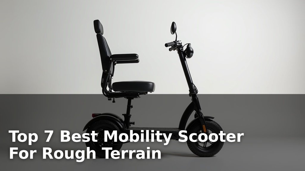 Top 7 Best Mobility Scooter For Rough Terrain