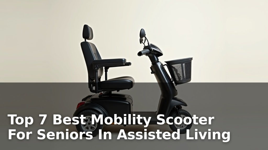 Top 7 Best Mobility Scooter For Seniors In Assisted Living