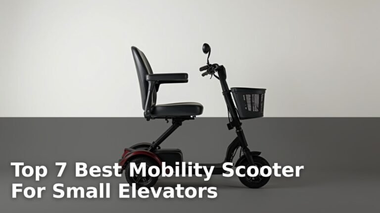 Top 7 Best Mobility Scooter For Small Elevators