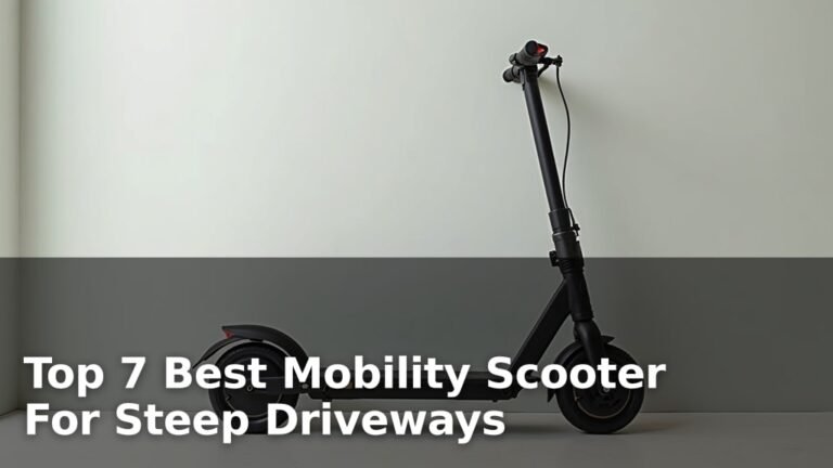 Top 7 Best Mobility Scooter For Steep Driveways