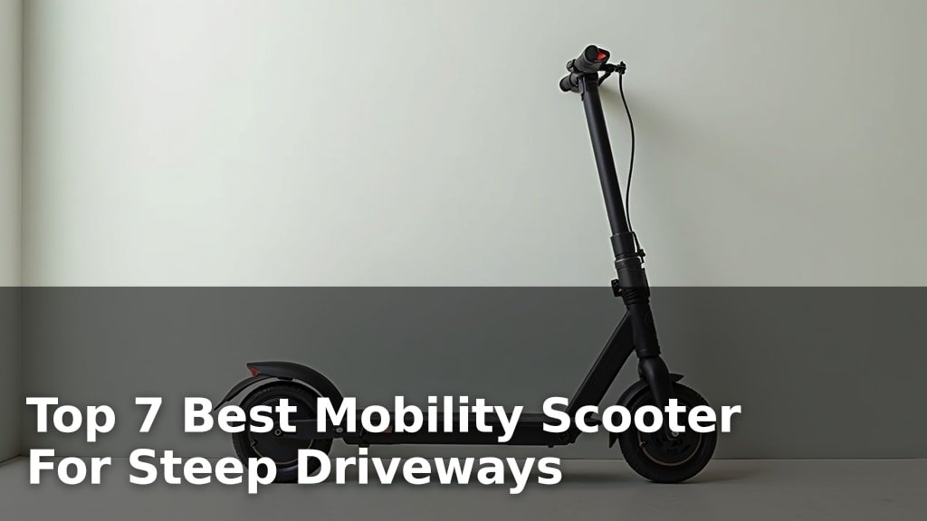 Top 7 Best Mobility Scooter For Steep Driveways