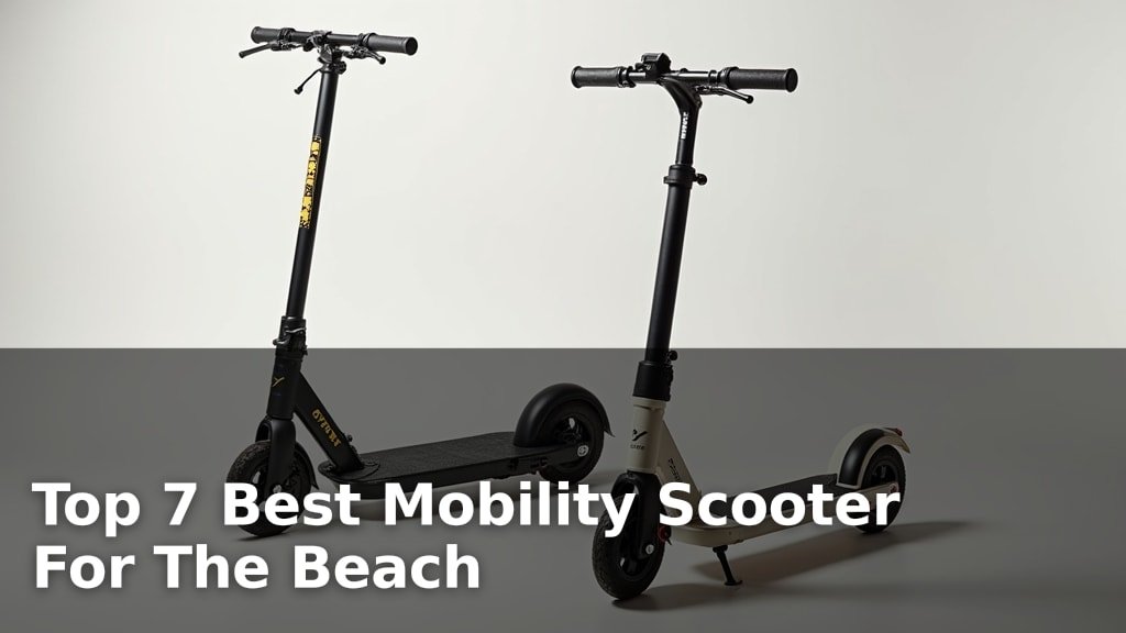 Top 7 Best Mobility Scooter For The Beach