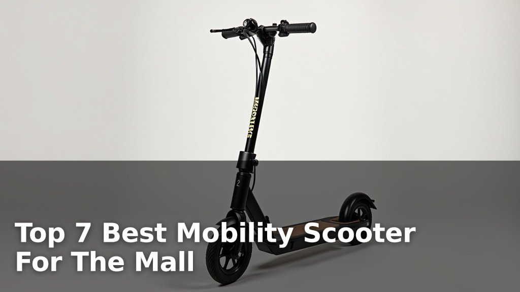 Top 7 Best Mobility Scooter For The Mall
