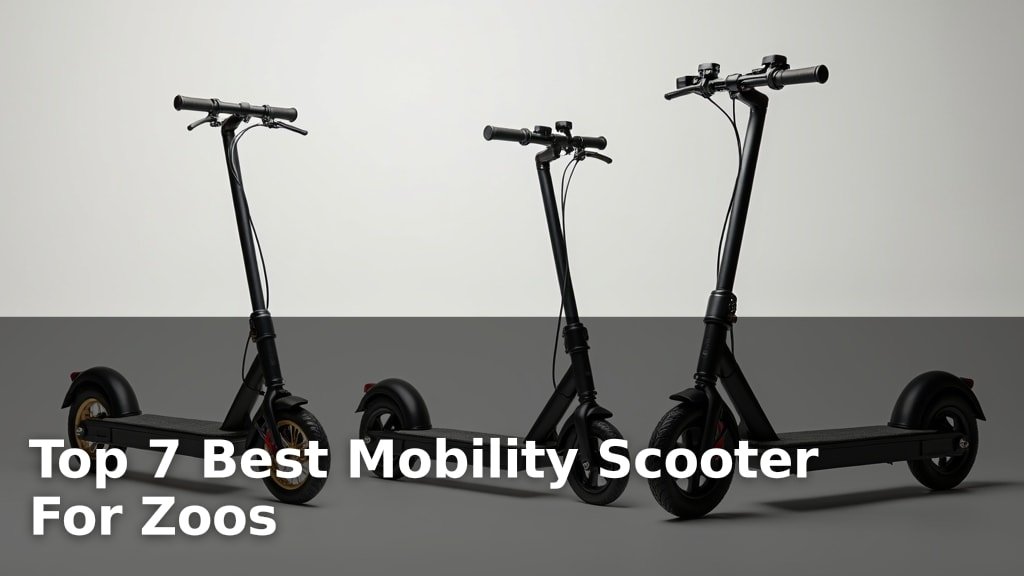 Top 7 Best Mobility Scooter For Zoos