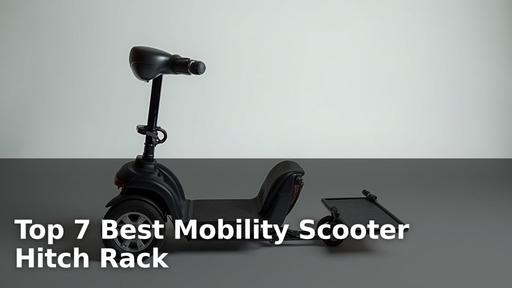 Top 7 Best Mobility Scooter Hitch Rack