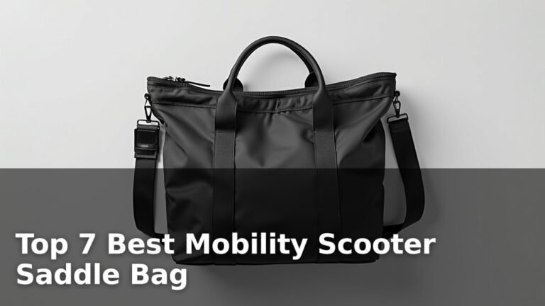 Top 7 Best Mobility Scooter Saddle Bag