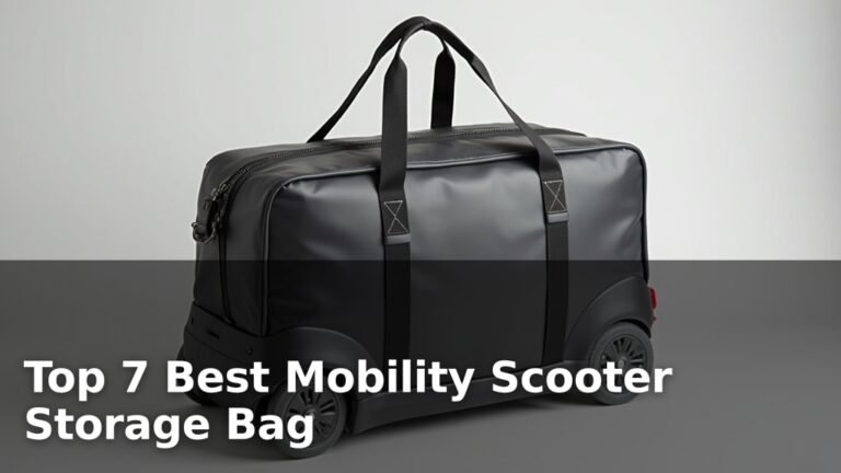 Top 7 Best Mobility Scooter Storage Bag