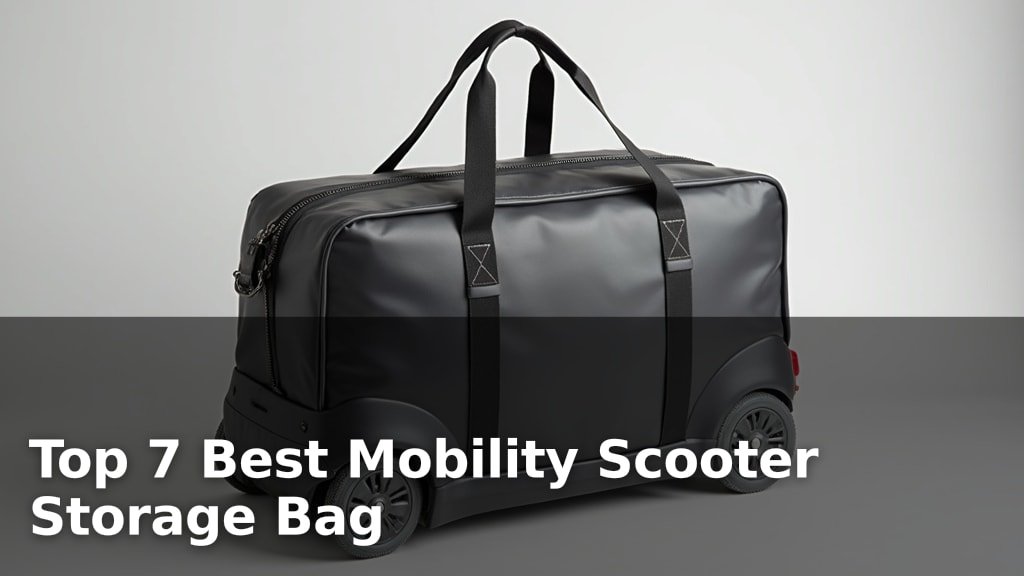 Top 7 Best Mobility Scooter Storage Bag
