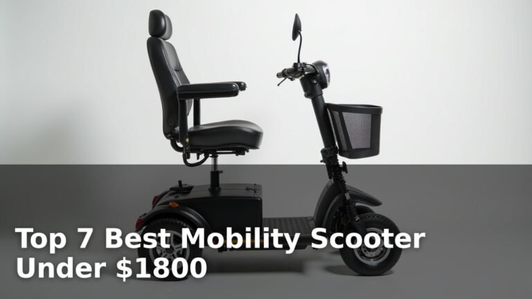 Top 7 Best Mobility Scooter Under $1800