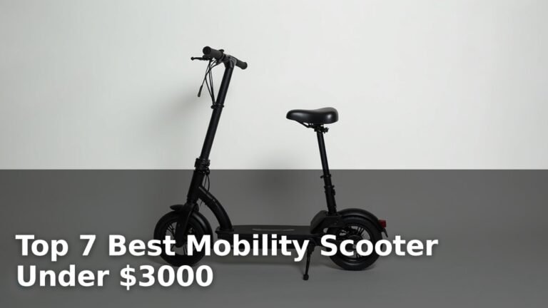 Top 7 Best Mobility Scooter Under $3000