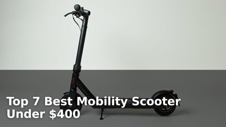 Top 7 Best Mobility Scooter Under $400