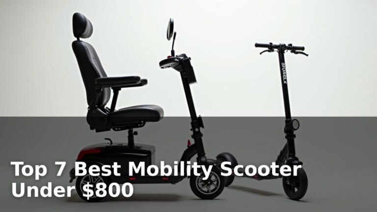 Top 7 Best Mobility Scooter Under $800