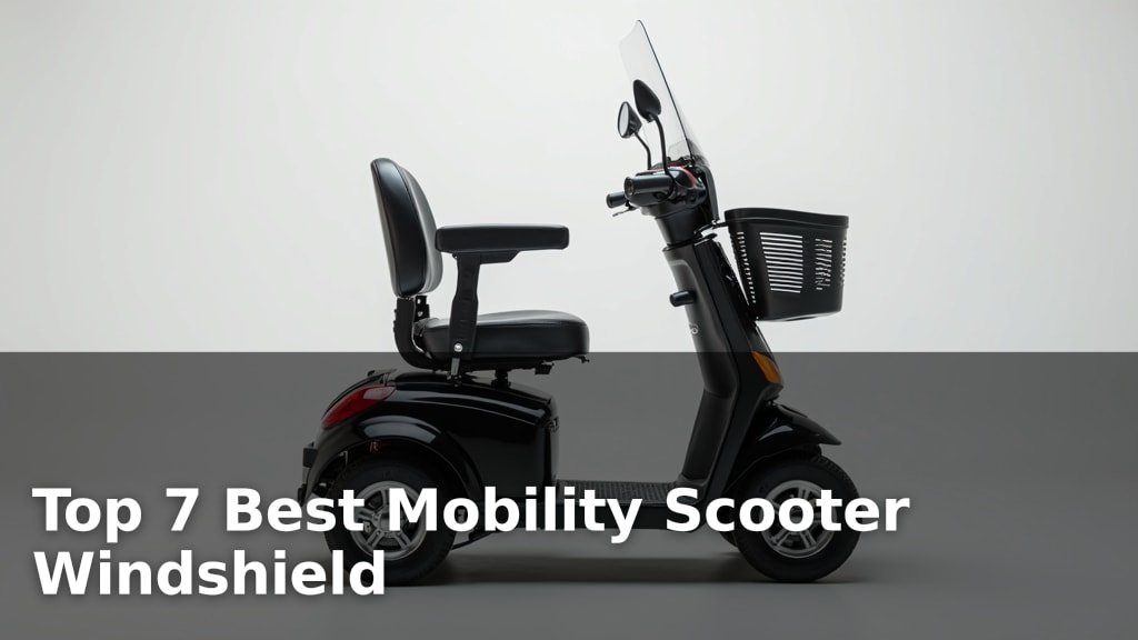 Top 7 Best Mobility Scooter Windshield