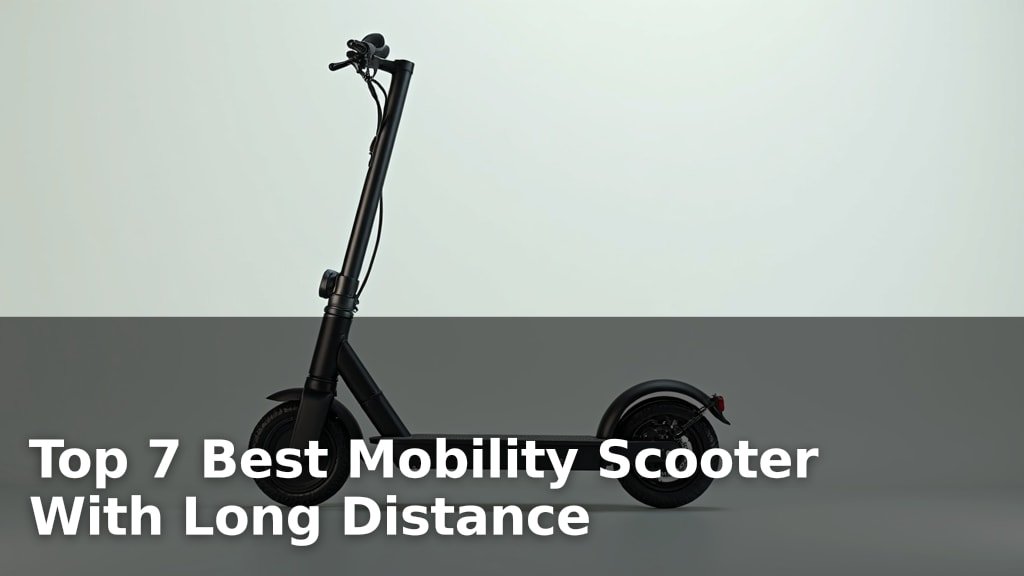 Top 7 Best Mobility Scooter With Long Distance