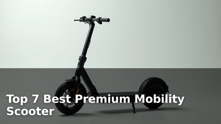 Top 7 Best Premium Mobility Scooter