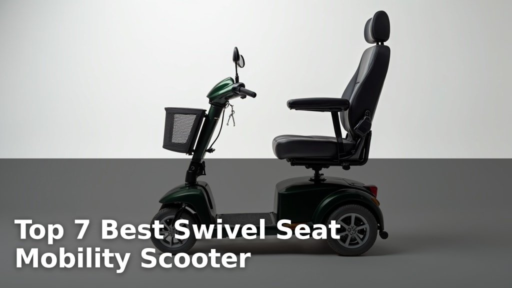 Top 7 Best Swivel Seat Mobility Scooter