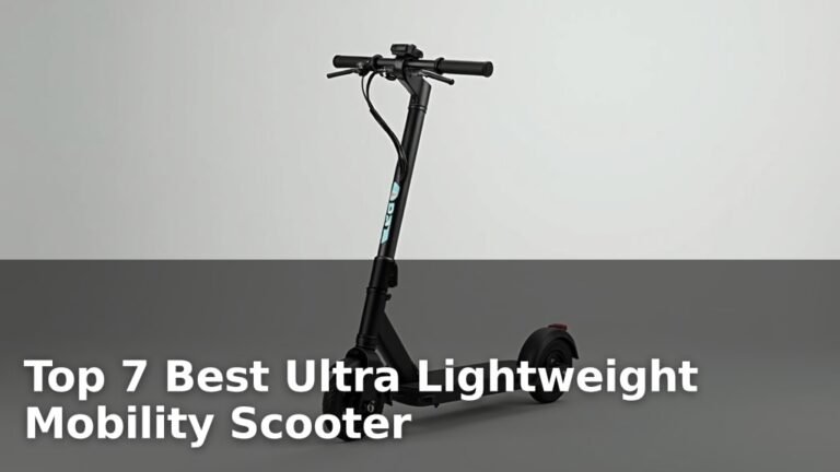 Top 7 Best Ultra Lightweight Mobility Scooter