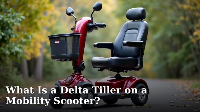 What Is a Delta Tiller on a Mobility Scooter?