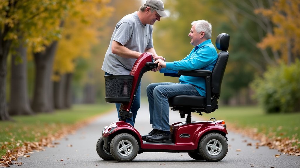 Understanding the Pistol Grip Tiller on Your Mobility Scooter