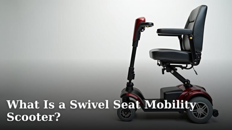 What Is a Swivel Seat Mobility Scooter?
