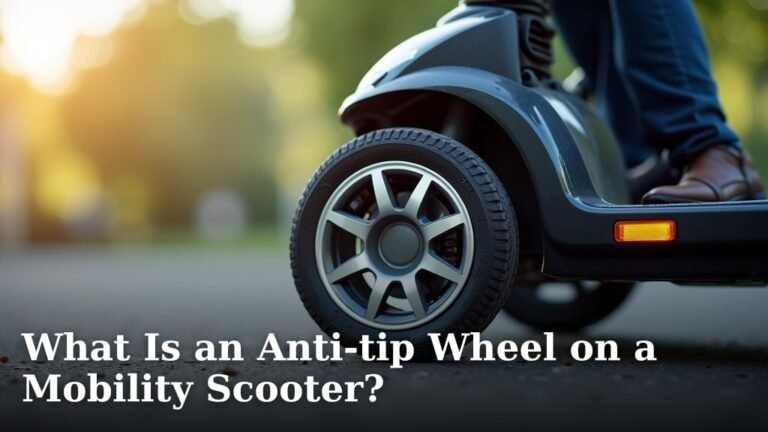 What Is an Anti-tip Wheel on a Mobility Scooter?