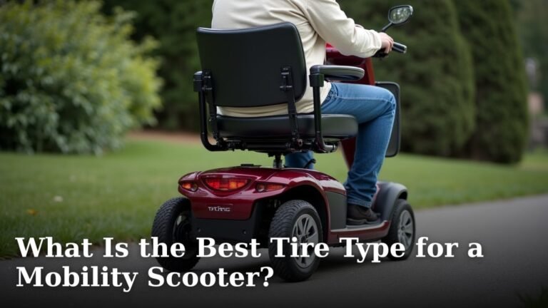 What Is the Best Tire Type for a Mobility Scooter?