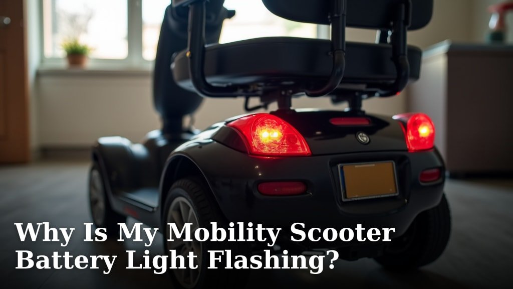 Why Is My Mobility Scooter Battery Light Flashing?