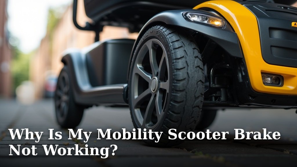 Why Is My Mobility Scooter Brake Not Working?