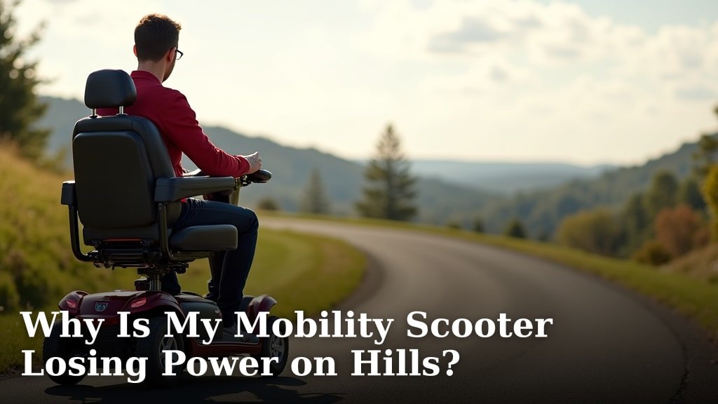 Why Is My Mobility Scooter Losing Power on Hills?