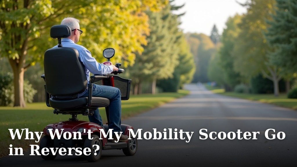 Why Won't My Mobility Scooter Go in Reverse?