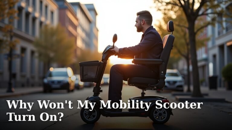 Why Won't My Mobility Scooter Turn On?