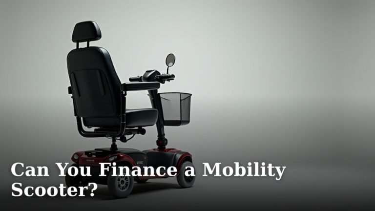 Can You Finance a Mobility Scooter?