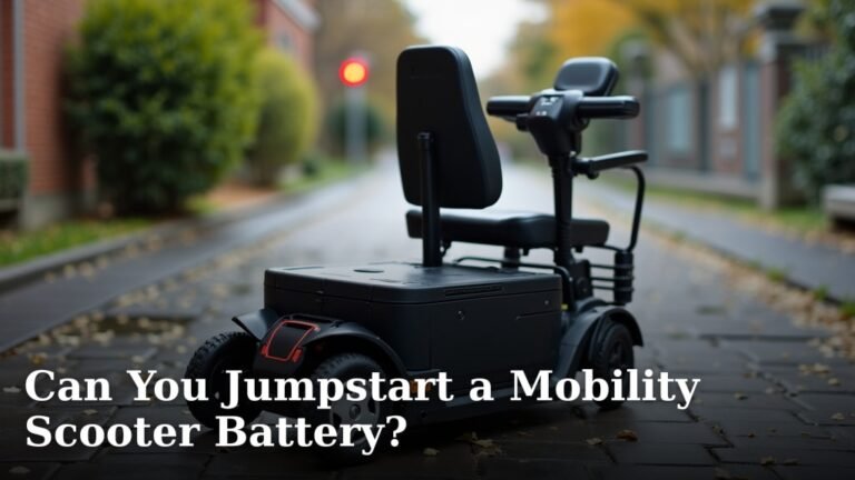 Can You Jumpstart a Mobility Scooter Battery?