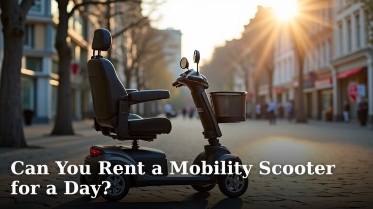 Can You Rent a Mobility Scooter for a Day?