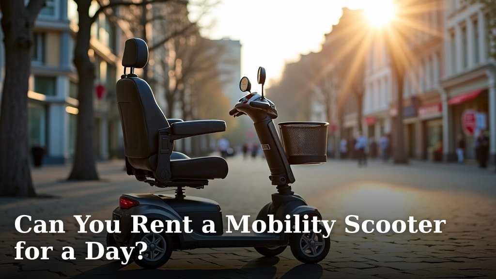 Can You Rent a Mobility Scooter for a Day?