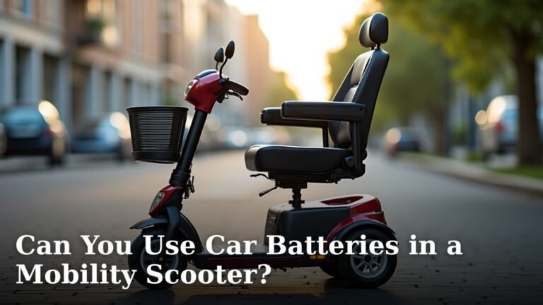 Can You Use Car Batteries in a Mobility Scooter?