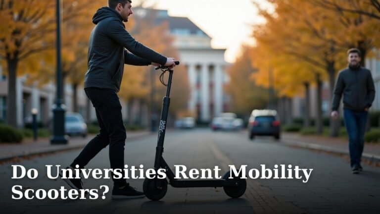 Do Universities Rent Mobility Scooters?