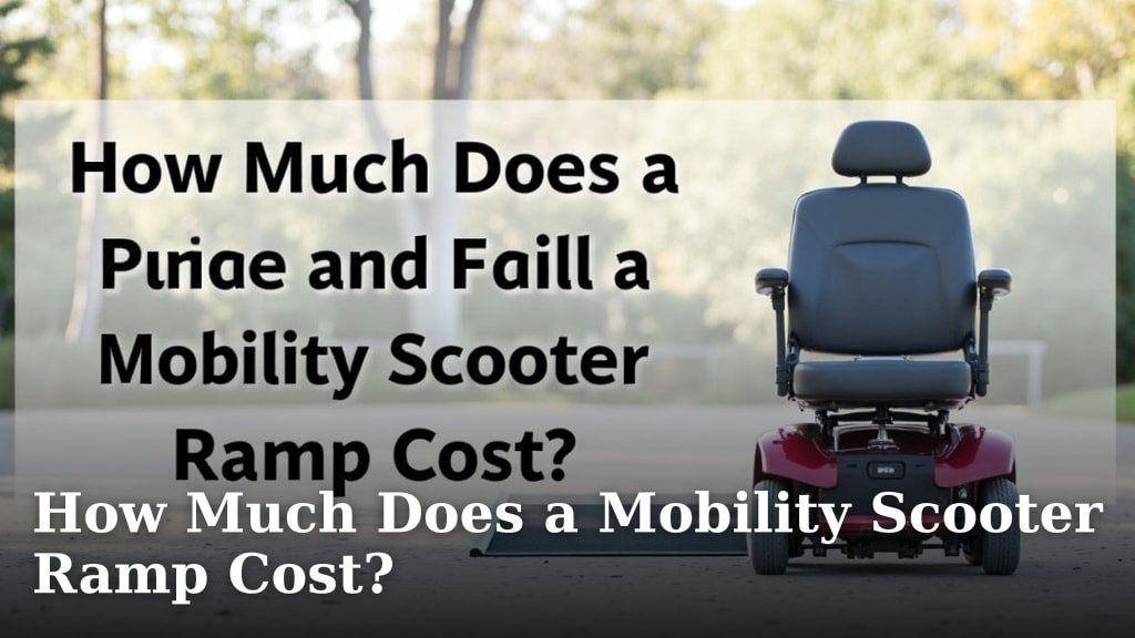 How Much Does a Mobility Scooter Ramp Cost?