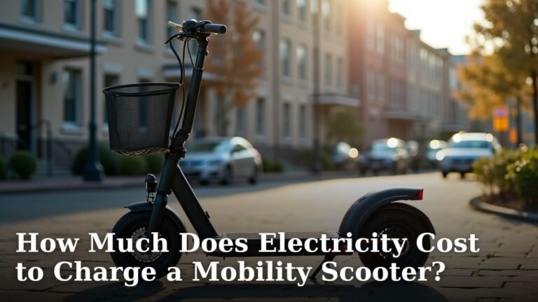 How Much Does Electricity Cost to Charge a Mobility Scooter?