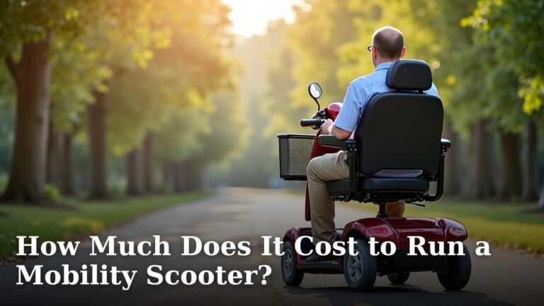 How Much Does It Cost to Run a Mobility Scooter?