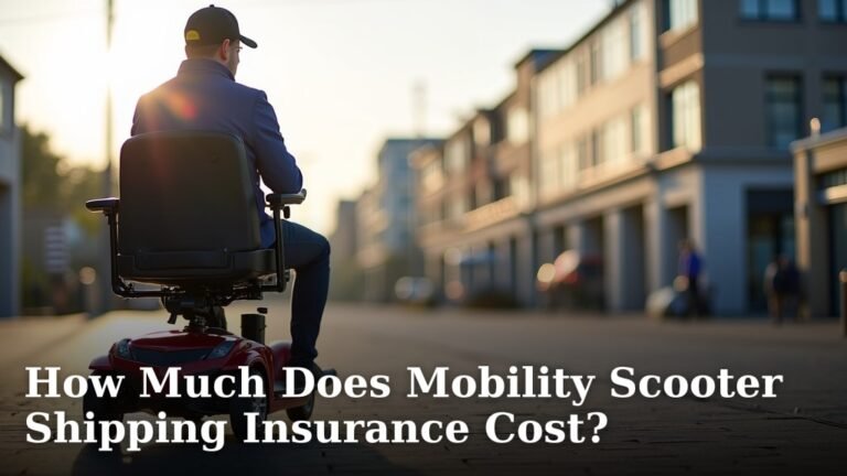How Much Does Mobility Scooter Shipping Insurance Cost?