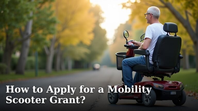 How to Apply for a Mobility Scooter Grant?