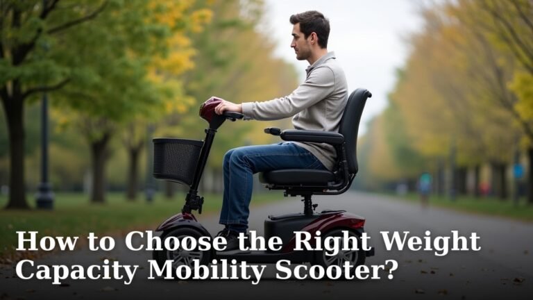 How to Choose the Right Weight Capacity Mobility Scooter?