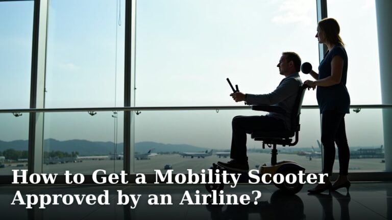 How to Get a Mobility Scooter Approved by an Airline?