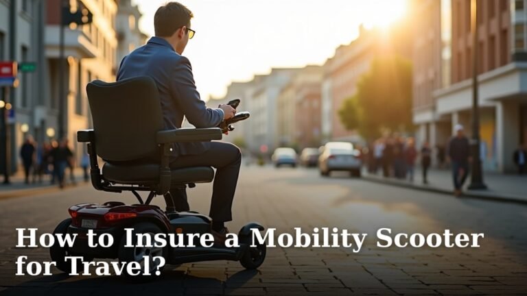 How to Insure a Mobility Scooter for Travel?