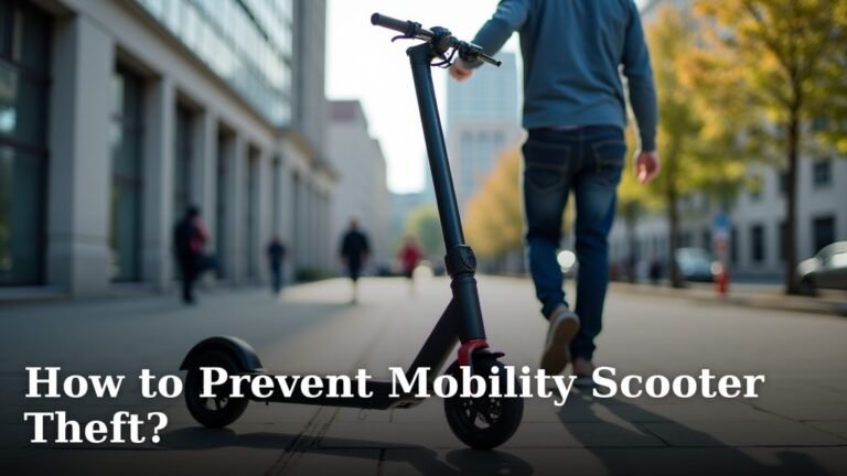 How to Prevent Mobility Scooter Theft?