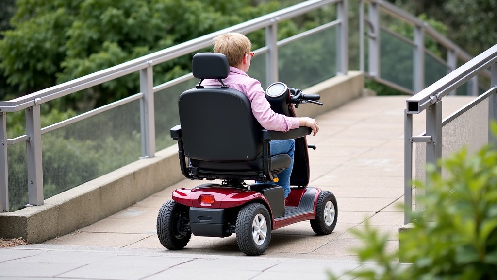 Navigating Steep Ramps Safely with Your Mobility Scooter